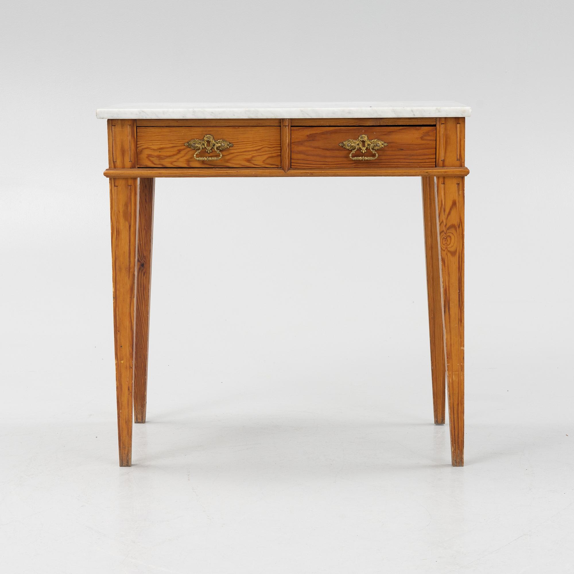 Table, circa 1900.