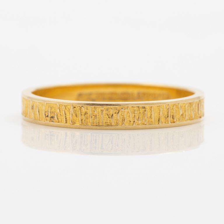 Lapponia, ring 18K gold, Finland 1978.