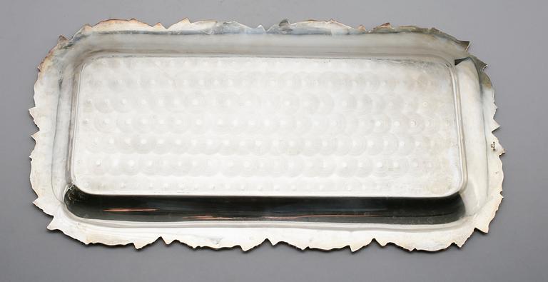 BRICKOR, 2 st, nysilver, 1900-tal.