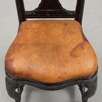 Two 18th century late Baroque chairs.