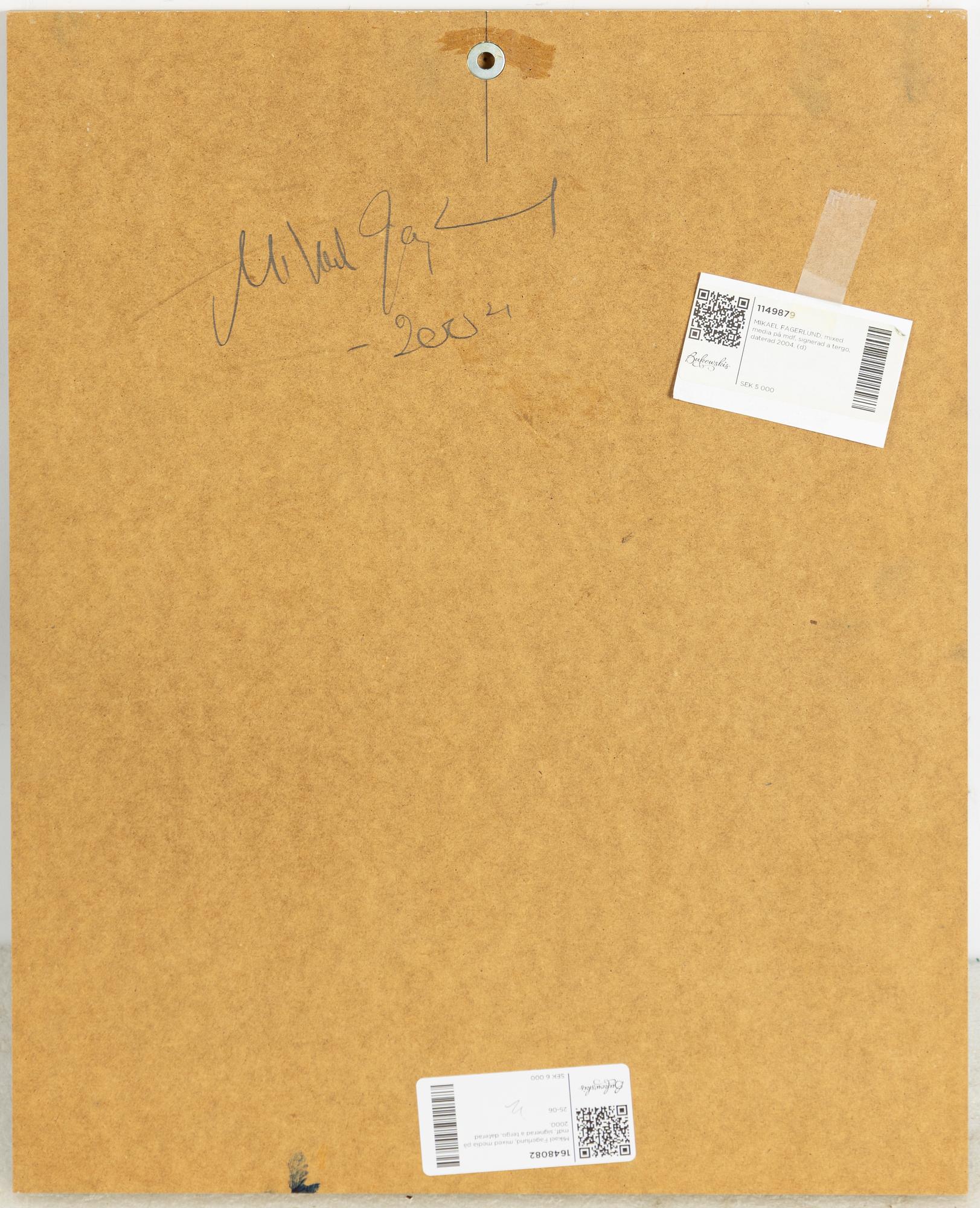 Mikael Fagerlund, Utan titel.