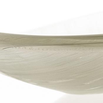 TAPIO WIRKKALA, A '3337' glass bowl, signed Tapio Wirkkala Iittala -58.