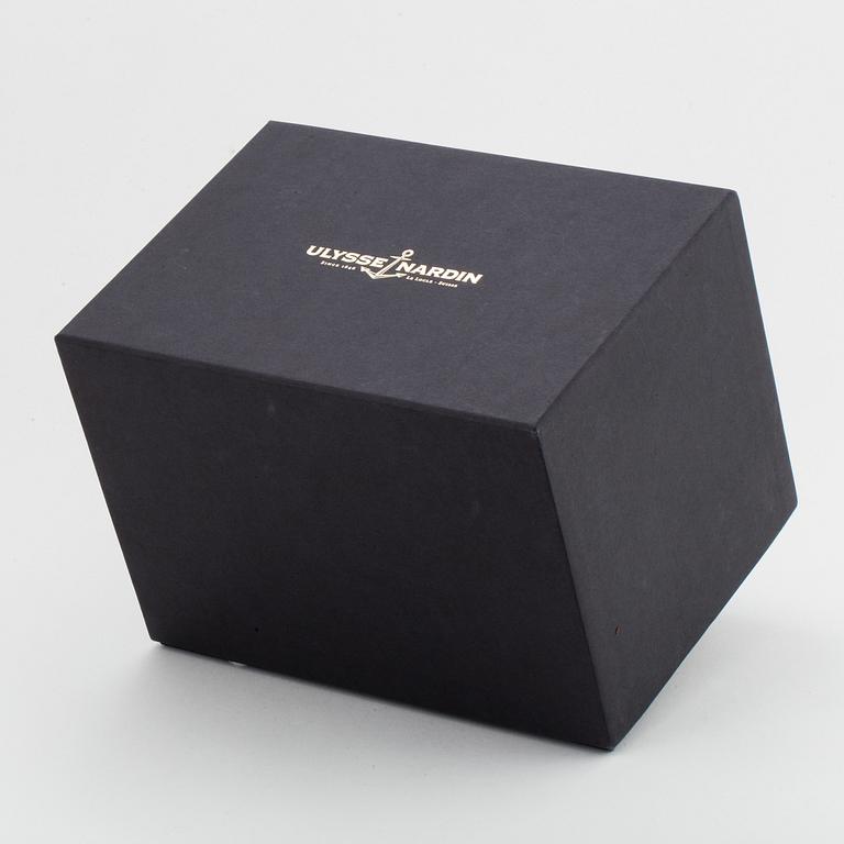 ULYSSE NARDIN, Executive Dual Time, armbandsur, 40 mm.