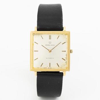 Universal Genève, wristwatch, 31 x 31 mm.