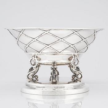 Johan Rohde, praktskål, Georg Jensen, Köpenhamn 1925-1932, sterling silver, design nr 268B.