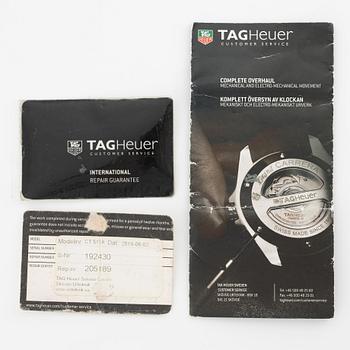 TAG Heuer, Link Calibre 36, wristwatch, chronograph, 42 mm.