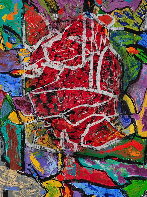 Jim Dine, "Big Arms, Big Shoulders".