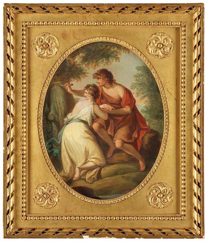 Angelica Kauffman Circle of, Angelica and Bedoro.