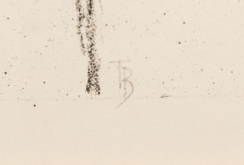 Tuomas von Boehm, litograph, signed.