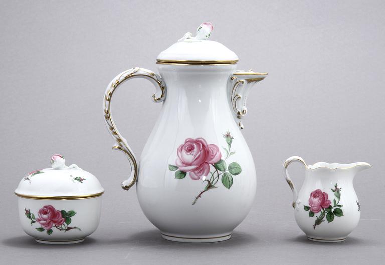 SERVIS, 26 delar, porslin, Meissen 1900-tal.