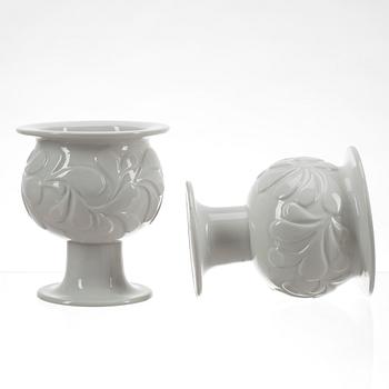 YTTERFODER, ett par, Gustavsberg, 1900-talets senare hälft.