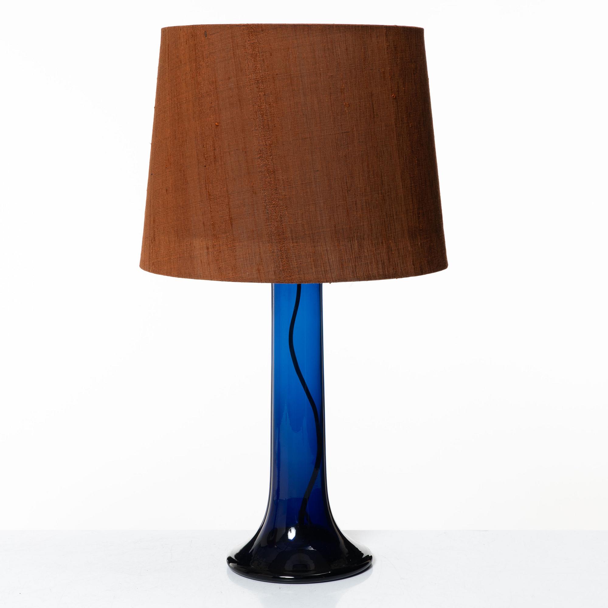 Uno & Östen Kristiansson, a pair of table lamps, Luxus, Vittsjö, 1960s/70s.