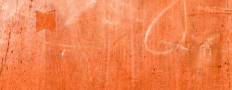 MICHAEL DAHL, hans art, olja på pannå, 1800-tal.