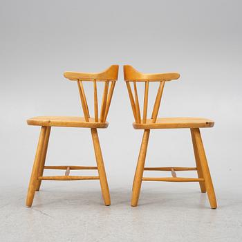 Yngve Ekström, stolar, ett par, "Småland", 1900-talets andra hälft.