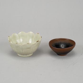 Two ceramic bowls, Song and Yuan dynasty.