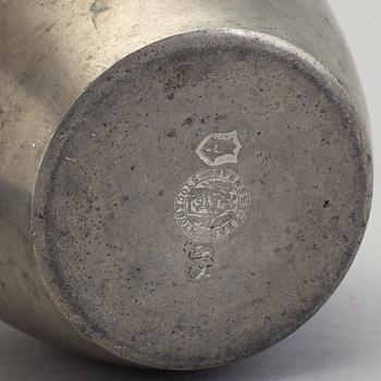 Five coasters, a vase, a bowl,  and an ashtray by Firma Svenskt Tenn first half of 20th centuty.