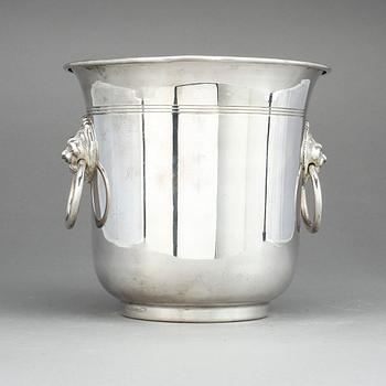 CHAMPAGNEKYLARE, nysilver, 1900-talets andra hälft.