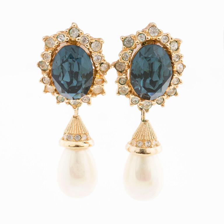 CHRISTIAN DIOR, bijouteri, earrings.