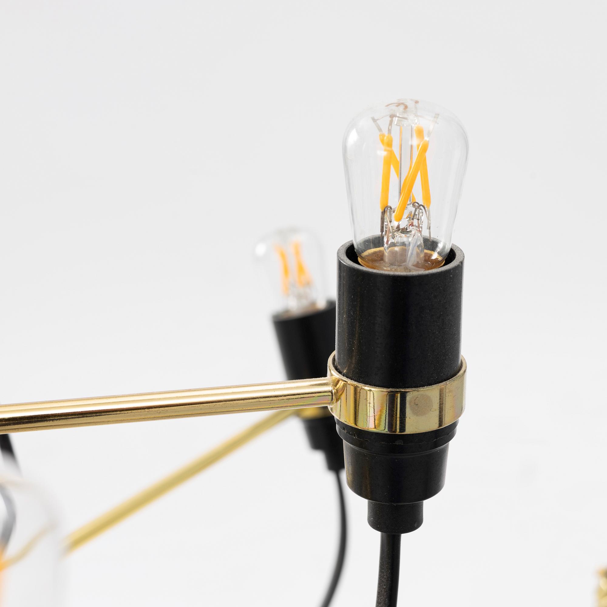 Gino Sarfatti, taklampa, modell 2097/30, Flos, Italien.