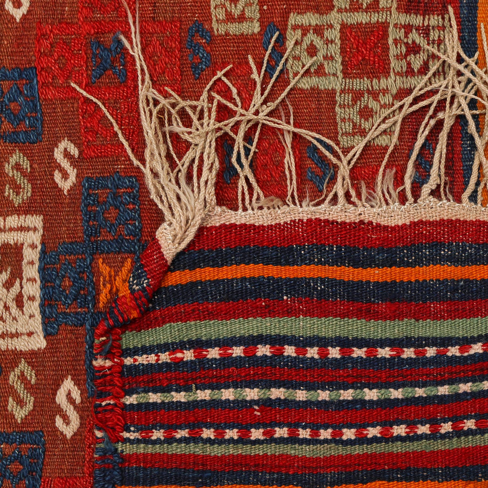 MATTA, Kelim Soumak, möjligen Anatolien, old/semiantik, 140 x 85 cm.