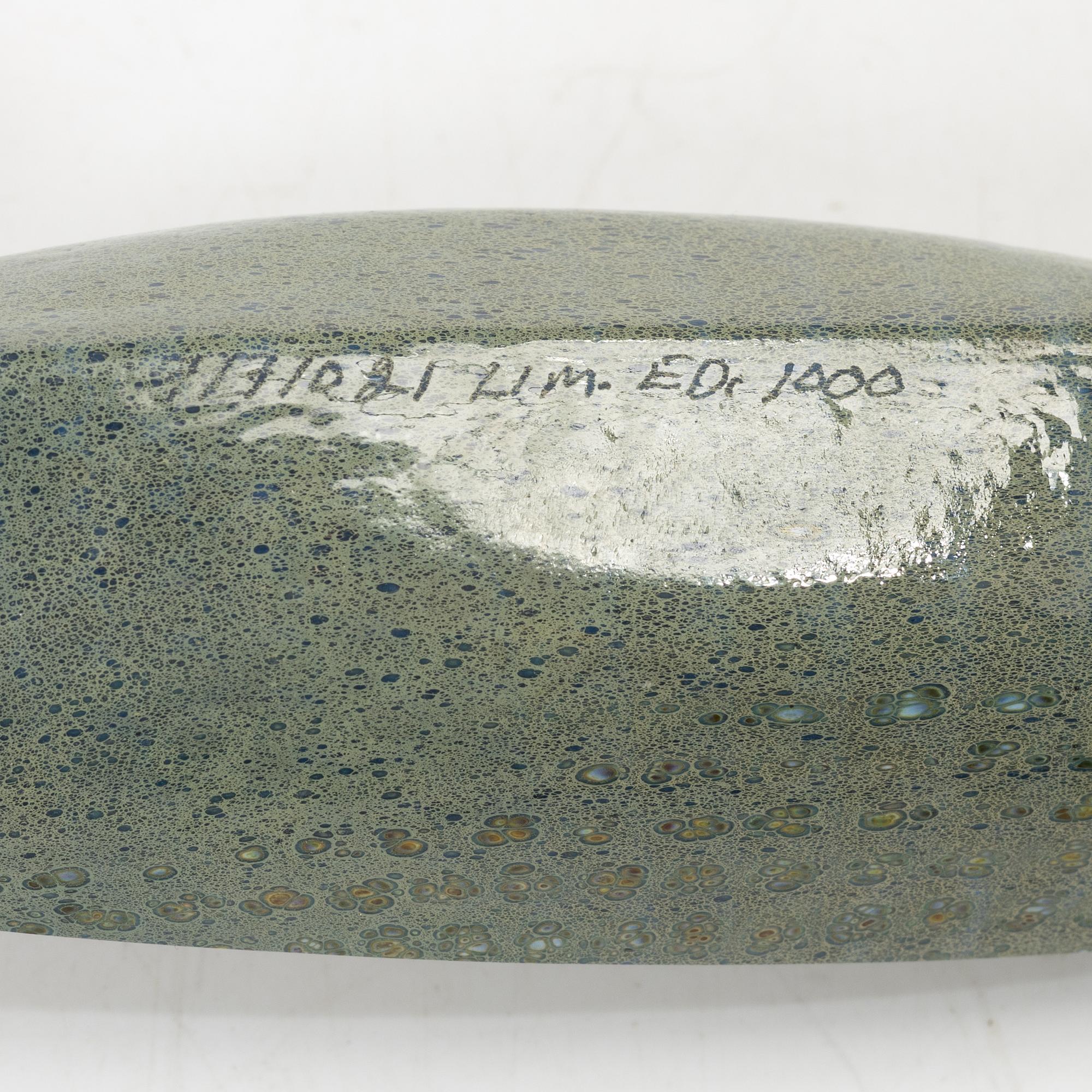 Bertil Vallien, a sculpture, Kosta Boda.