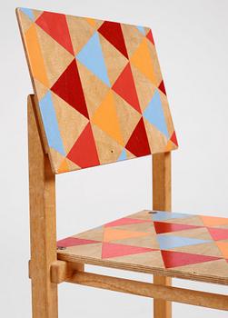 Åke Axelsson, & KG Nilsson, a chair, ed 1/2. executed in 1982.