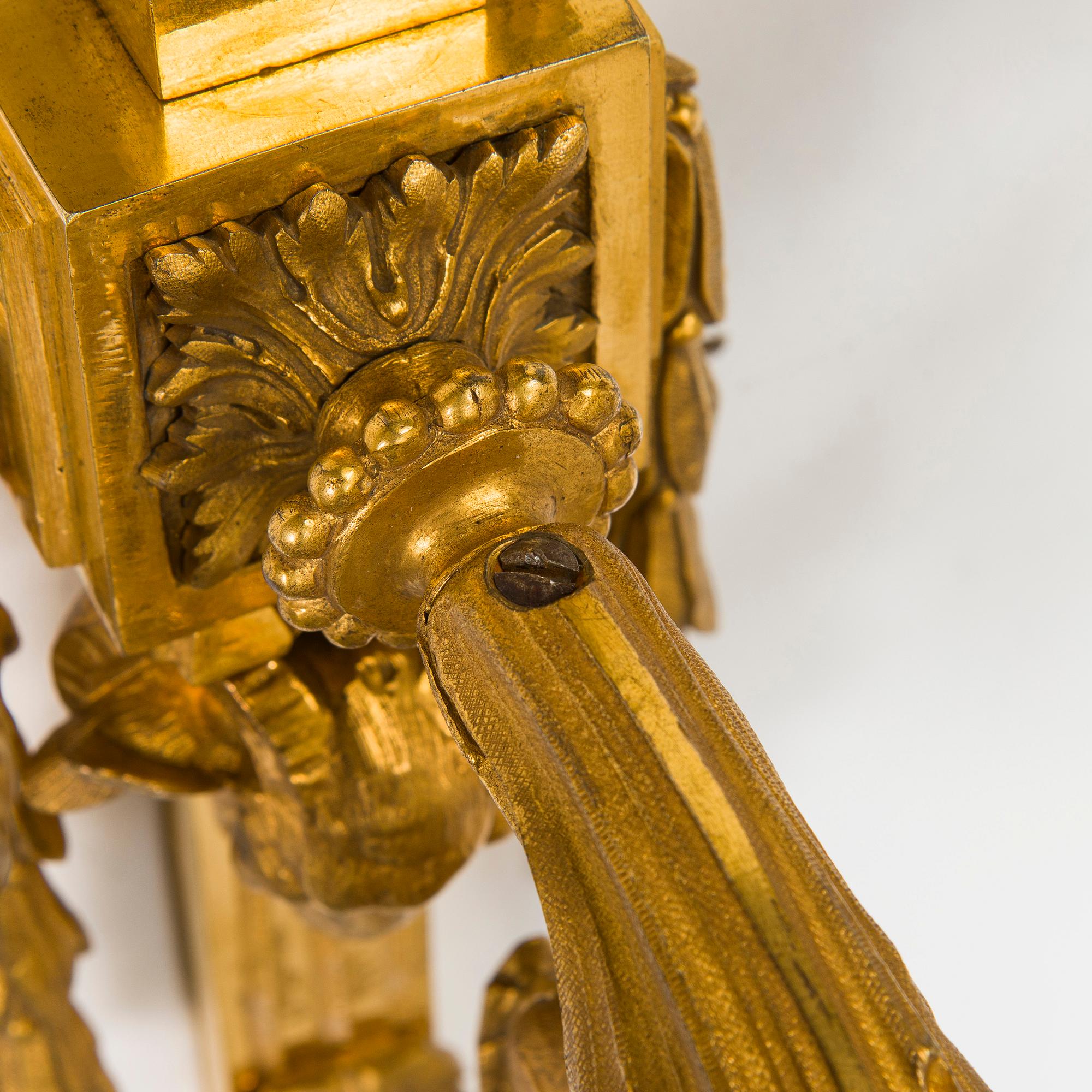 Applique, Louis XVI, kring 1780, sannolikt Paris.