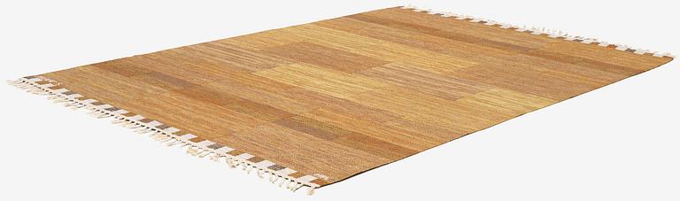 Marianne Richter, matta, ”Muren, brun”, rölakan, ca 262 x 168 cm, signerad AB MMF S MR.