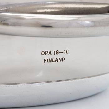 Timo Sarpaneva, kastruller, 3 st, tillverkare OPA Ab. 1970-tal.