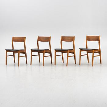 Four 'Chair no. 66', Faldsled, Denmark, mid-20th Century.