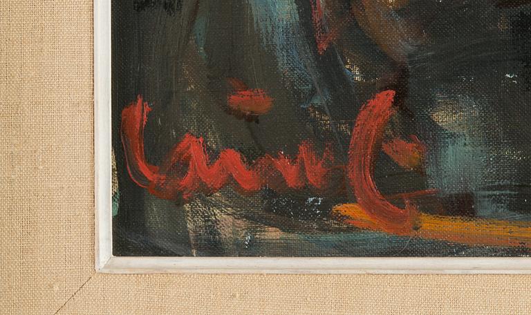 Olavi Laine, olja på duk, signerad.