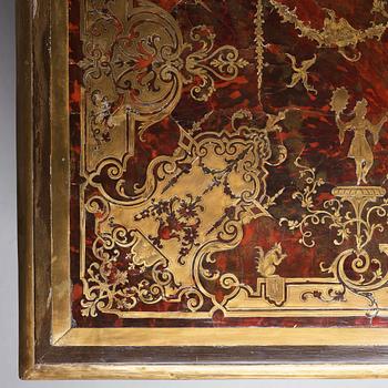 A French Baroque Bureau Mazarin desk, circa 1700, circle of Nicolas Sageot (1666-1731).