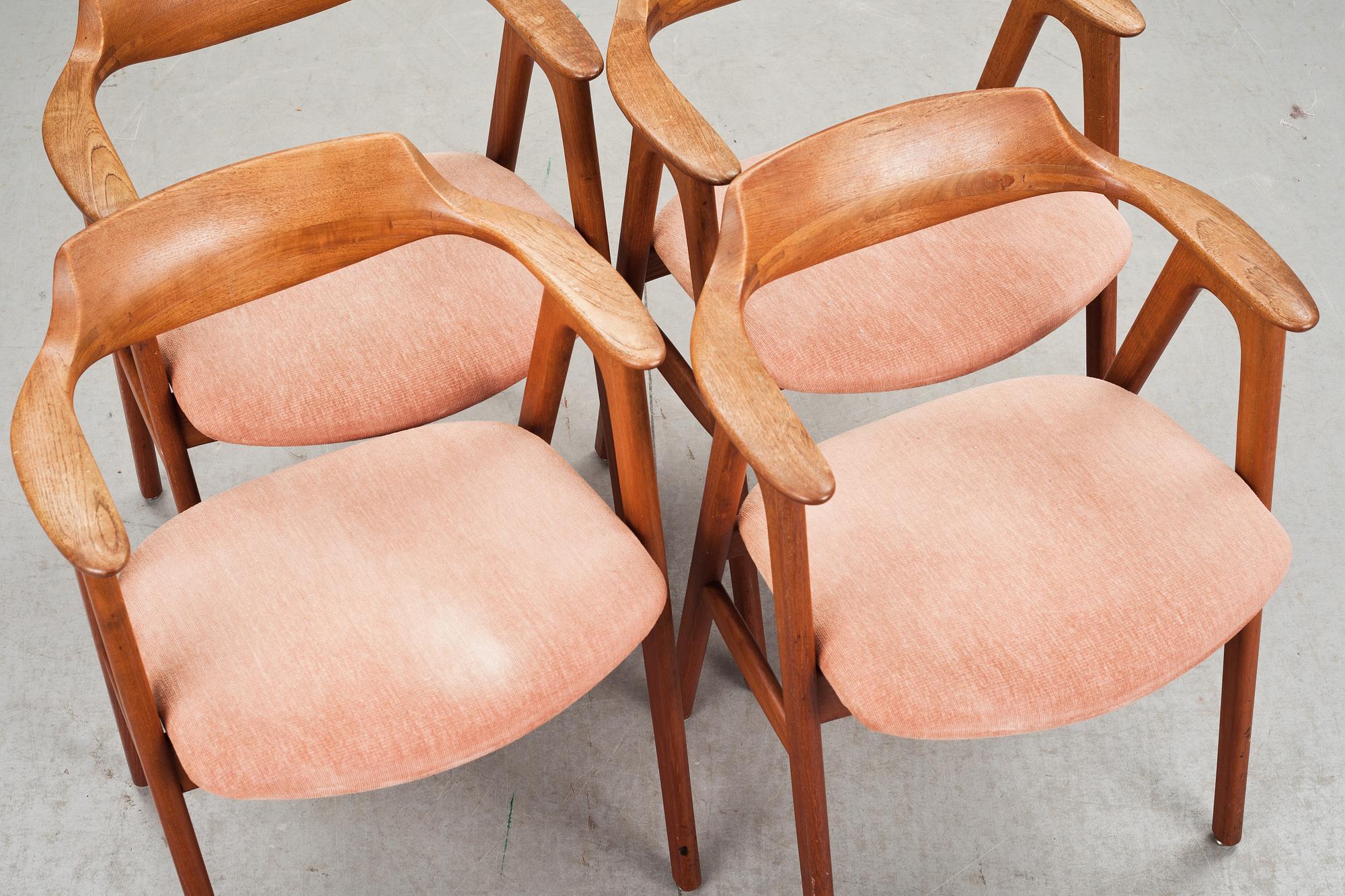 KARMSTOLAR, 4 st, 1950/60-tal.