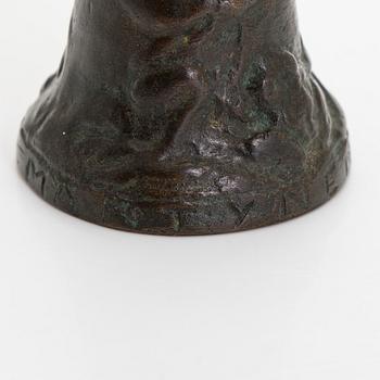 Jussi Mäntynen, Lynx on a counter bell.