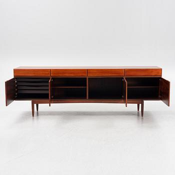 Ib Kofod Larsen, a teak and rosewood veneered sideboard, "FA-66", Faarup Møbelfabrik, Denmark, 1950/60s.