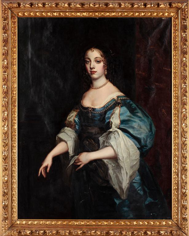 OKÄND KONSTNÄR, efter Sir Peter Lely, Holland/England (1618-1680), olja på duk, tidigt 1900-tal.