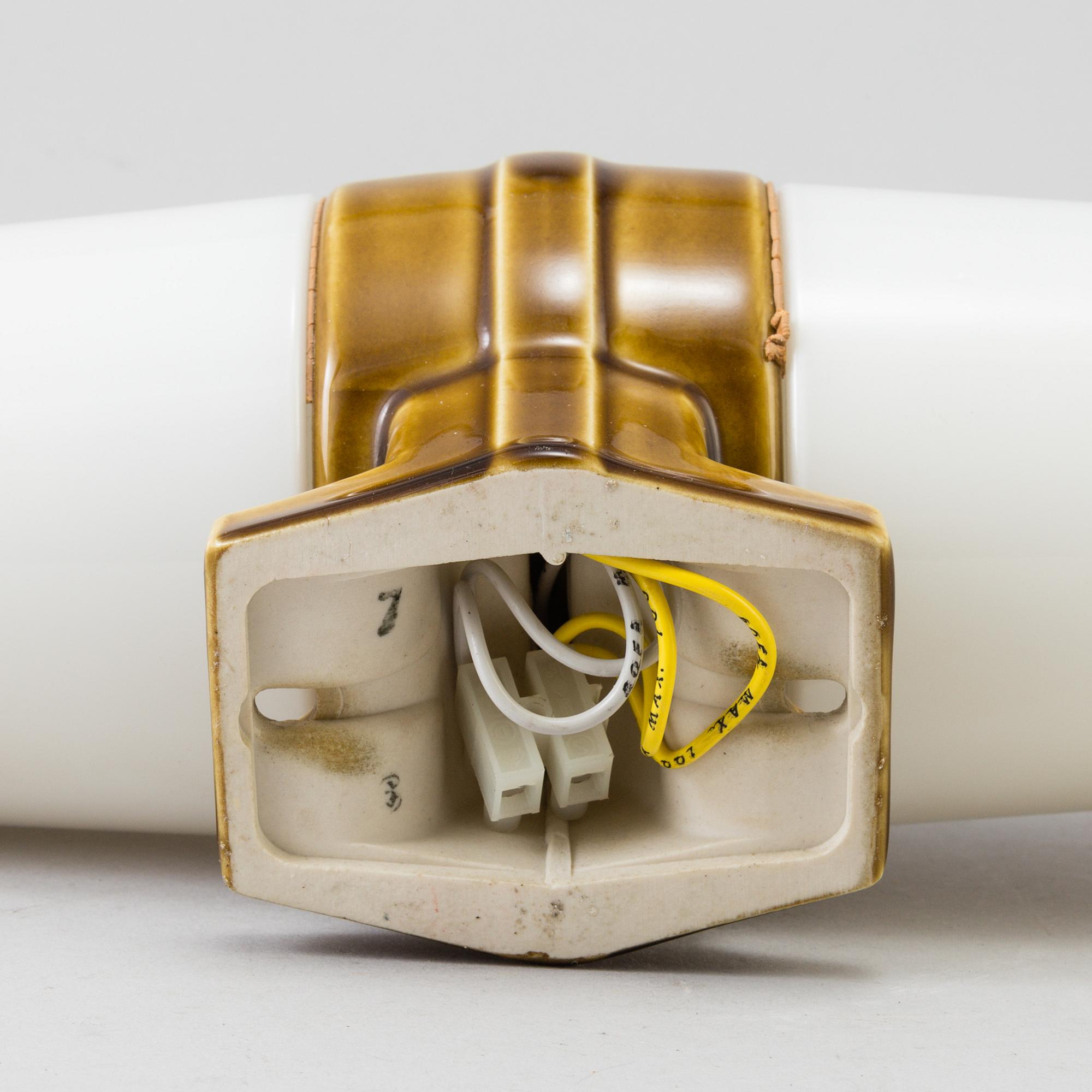 A 1960s bathroom wall light by Sigvard Bernadotte for Ifö.