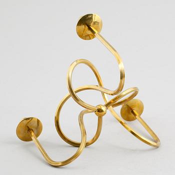 KANDELABER, mässing, "Knuten", Josef Frank, Firma Svenskt Tenn.