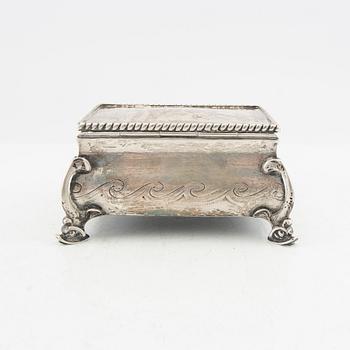 K.Anderson, cigarettskrin, silver Stockholm 1932.