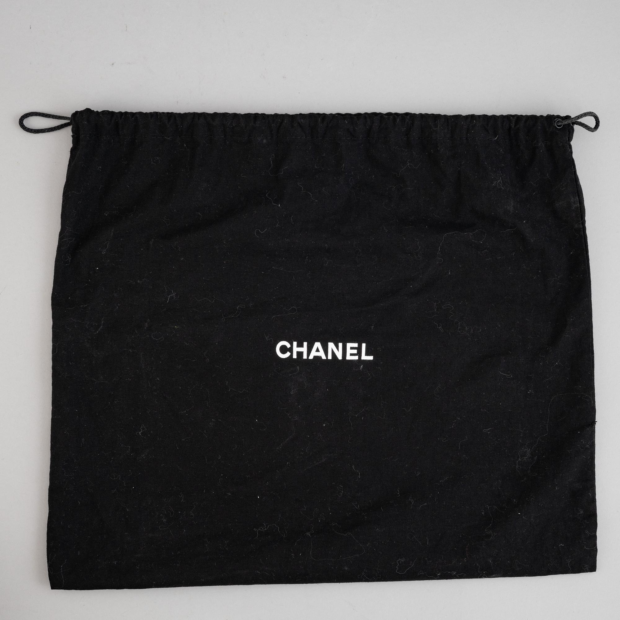 Chanel, a grey leather 'Large Boy Bag', 2014.