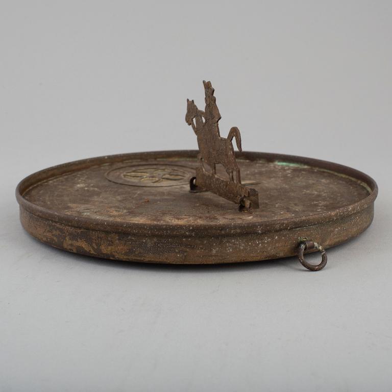 A 19th century sundial.