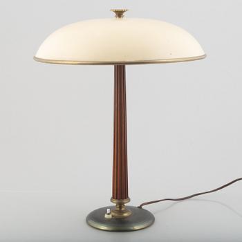 Erik Tidstrand, or Bertil Brisborg, table lamp, model "30246", Nordiska Kompaniet 1940s.