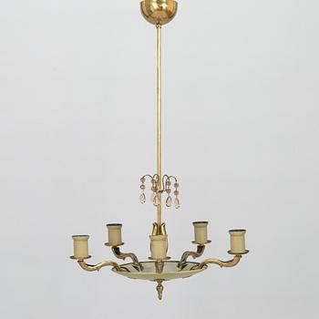 Paavo Tynell, a 1930/1940's '1374' chandelier for Taito.