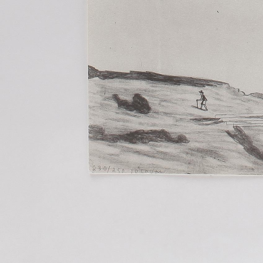 JOCKUM NORDSTRÖM, litografi, signerad Jockum och numrerad 230/250.