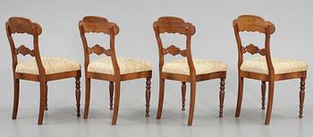 STOLAR, 8 st senempire, omkr 1800-talets mitt.