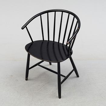 EJVIND A. JOHANSSON, armchair, "J64", FDB Möbler, Denmark.