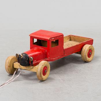 A TOY CAR, mid 1900s.