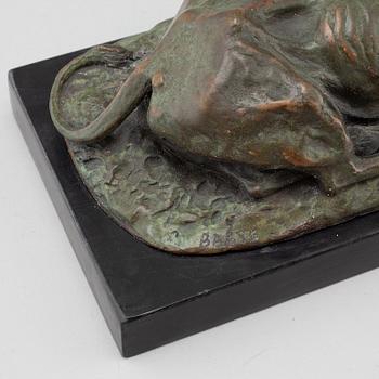 BARYE, a bronze sculpture, signed.