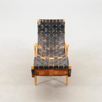 Bruno Mathsson, lounge chair, "Pernilla 3", Karl Mathsson Company, dated 1961.