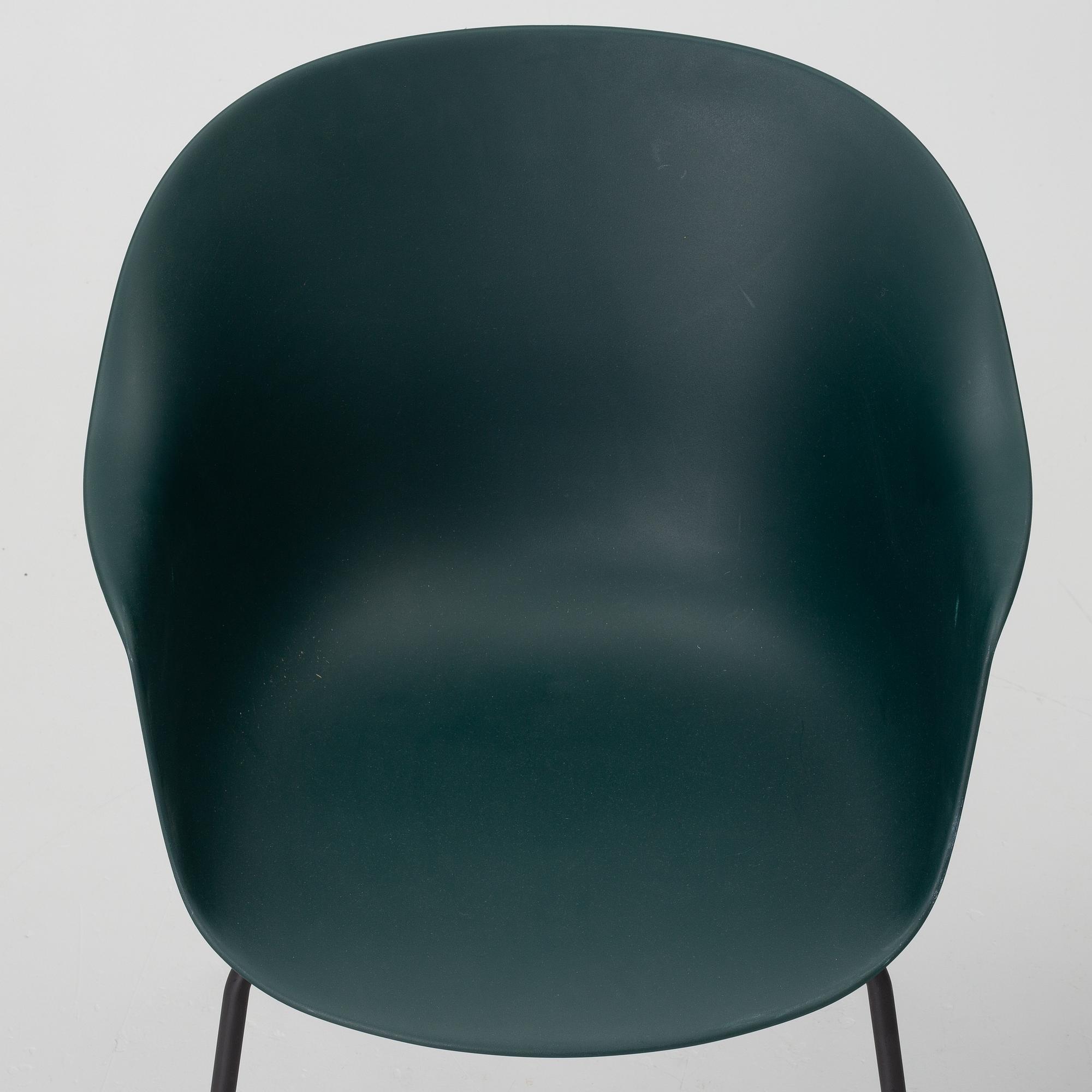 GamFratesi, Chairs, a pair, "Bat Chair", Gubi, Denmark.